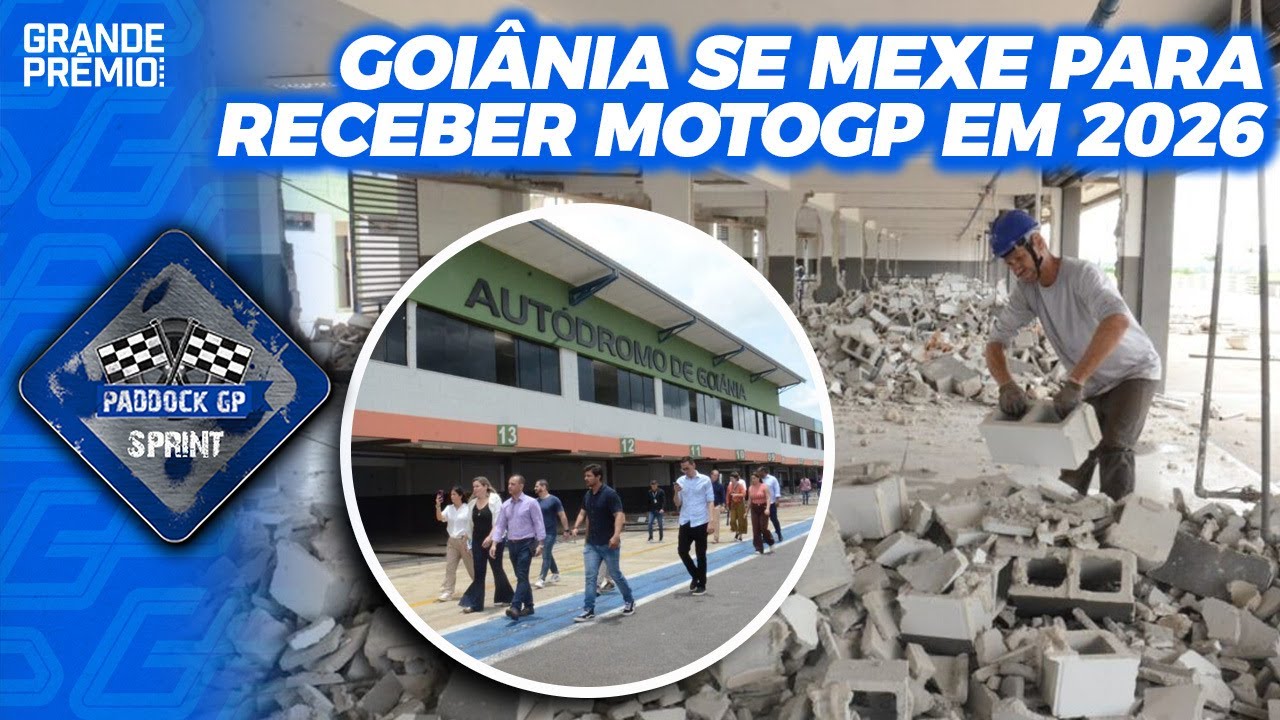 GOIÂNIA ANIMA COM INÍCIO DAS OBRAS + ASTON MARTÍN OTIMISTA OU NÃO? | Paddock Sprint