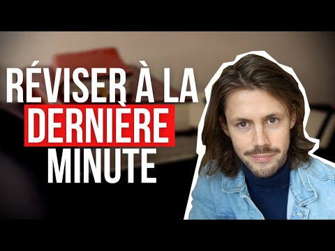 COMMENT RÉVISER 1 MATIÈRE EN 1 JOUR ?