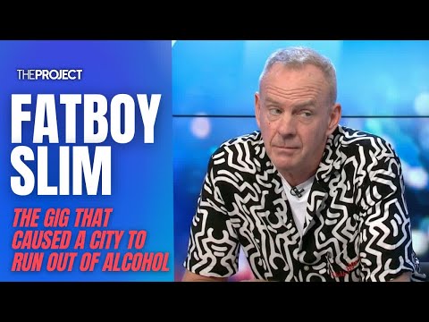 Fatboy Slim On The Gig That Caused A U.K. City To Completely Run Out Of Alcohol