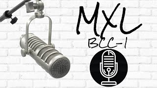Video thumbnail for MXL BCC-1 - End Address Broadcast Condenser Microphone - Test / Review and Comp. to Avlex AVS77 by Obscure Mics