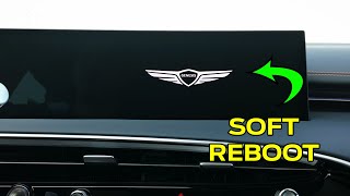How to Reboot the Screen in Genesis Cars