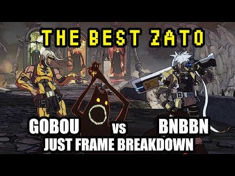 Match Breakdown - Gobou (Zato-1) vs BNBBN (Sol) Grand Final Guilty Gear Duel Online
