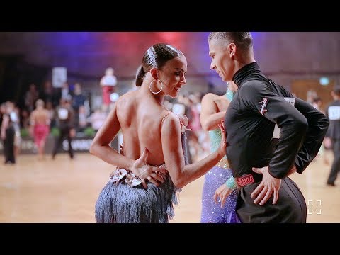 Konstantin Gorodilov - Dominika Bergmannova, EST | GOC 2018 Stuttgart - WDSF GS LAT - R5 S