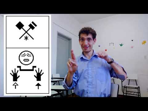 PARAR - SINAL EM LIBRAS