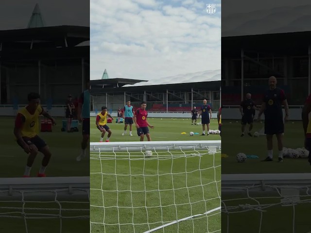 Vídeo relacionado con Hy-Pro Balón de fútbol con Licencia Oficial del FC Barcelona Cyclone | Talla 5, Barca, Entrenamiento, Partido, mercancía, Coleccionable para niños y Adultos