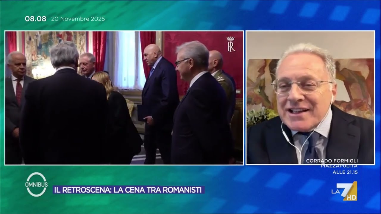 Caso Garofani, Sorgi: "Difficile fare complotti ad una cena romanista. Conversazione semmai ...