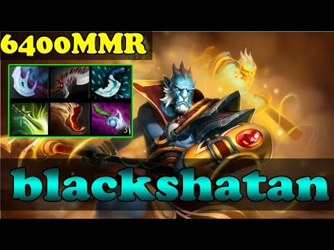 Dota 2 - blackshatan 6400MMR Plays Phantom Lancer Vol 1 - Ranked Match Gameplay