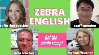 ZEBRA ENGLISH Interview with a Beijing Staff Member, a Mentor, and a New Teacher!
