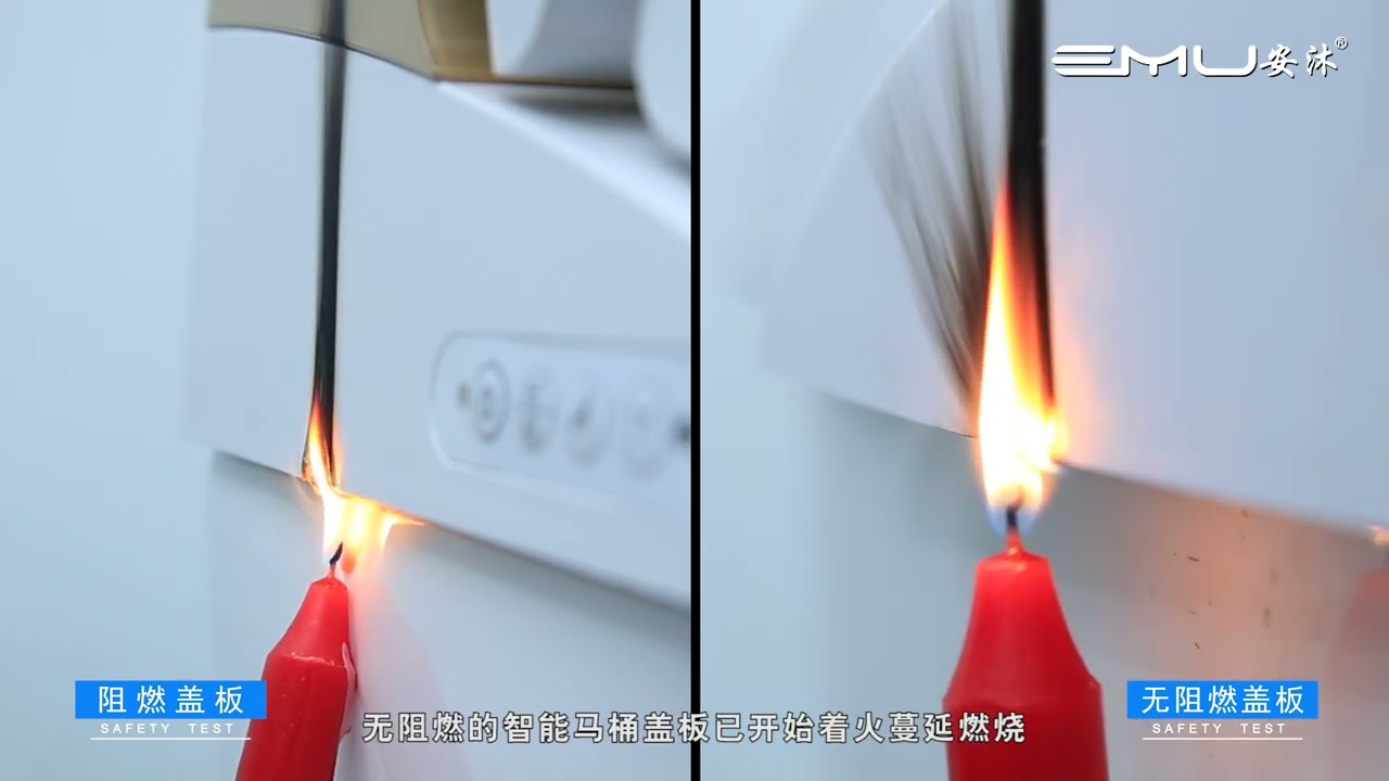 Fire resistance and flame retardant test