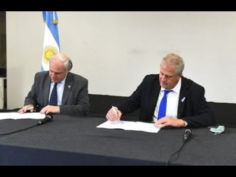 Se firmaron convenios con la Nación para infraestructura escolar por más de 2 mil  millones de pesos