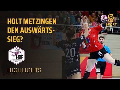 SV Union Halle-Neustadt vs. TuS Metzingen | Highlights - 17. Spieltag HBF | SDTV Handball
