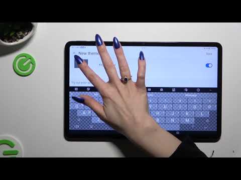 How To Change and Customize Keyboard Theme In Honor Pad 8