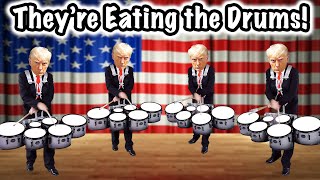 Cover art for Donald Trump VS Kamala Harris DRUM BATTLE!!!