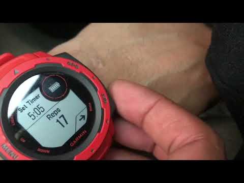 Garmin Instinct, Weight Lifting