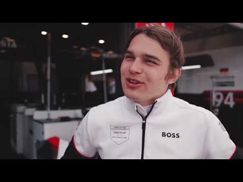 Thumbnail for David Beckmann and Yifei Ye gain experience with the Porsche 99X Electric 02 by Porsche Formula E Team