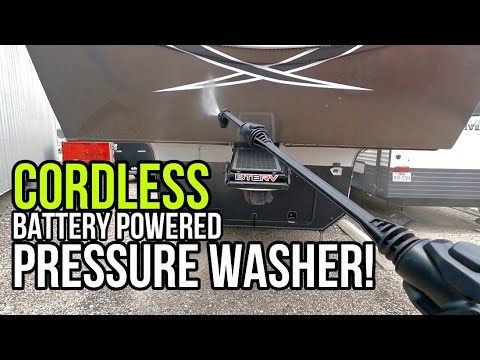 WOW a Battery Powered Pressure Washer! LCI Flow Max 40V Power Cleaner