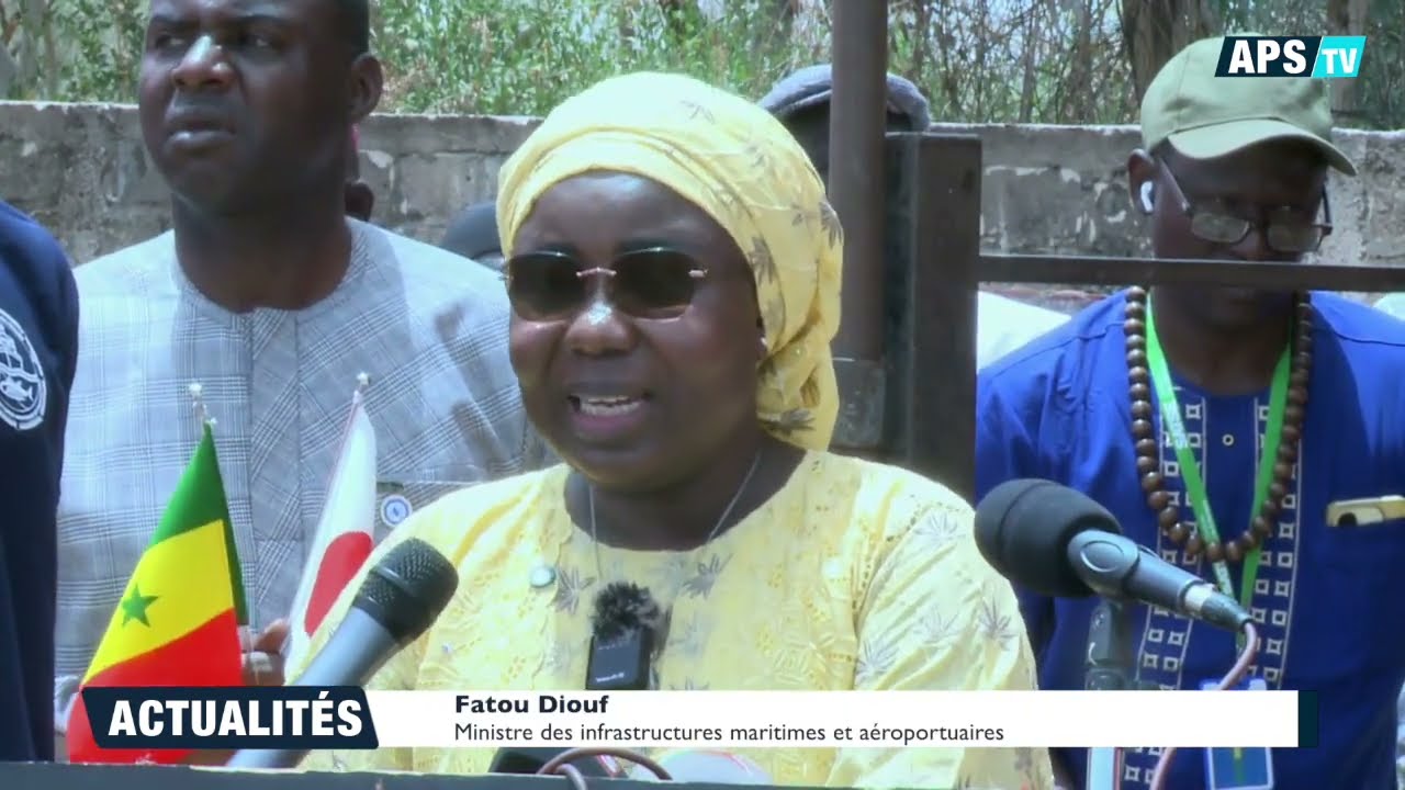 Ministre de la Pêche : Pose de la première pierre du quai de pêche moderne de Joal-Fadiouth