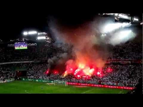 Kartofliska.pl: Derby Warszawy Legia - Polonia racowisko 21.09.2012
