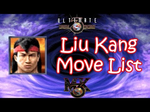 UMK3 / MK3 - Liu Kang Move List