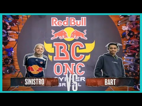 SINISTRO vs BART TOP 8 BBOY / RED BULL BC ONE CYPHER BRAZIL 2022 !🔥💥💥🔥 #breaking #redbullbcone