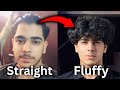 How To Get Fluffy Hair Straight To Wavy