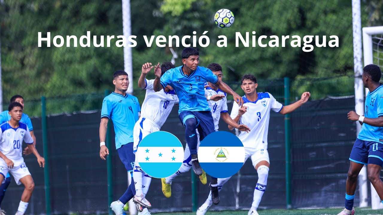 🇭🇳🔥 ¡Arranque perfecto para Honduras en el Sub-19 de UNCAF!