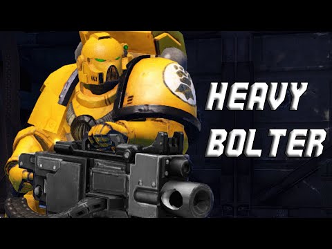 Imperial Fists Devastator + Heavy Bolter vs Orks! - Warhammer 40k: Space Marine, Augmented Mod