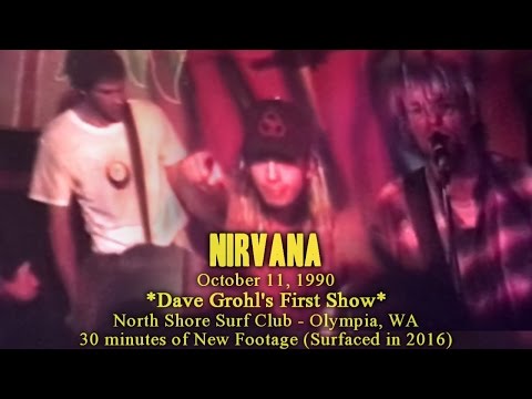 Nirvana - 10/11/90 -[New Footage/Full Screen/AUD1]- Olympia WA - Dave Grohl's 1st show w Nirvana