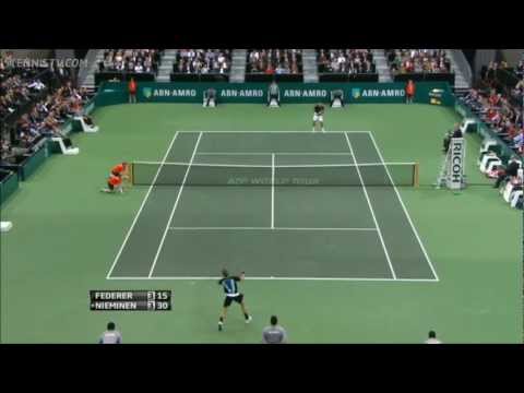 Roger Federer - Best Points @ Rotterdam '12 - (HQ)