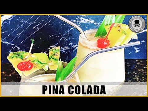 This is How to Make a Pina Colada from Scratch!