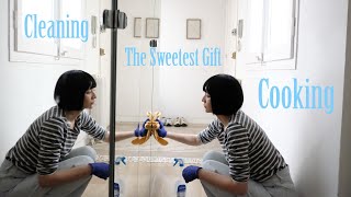 掃除、料理、幸せな贈り物、私の日常を作るものたち | Vlog