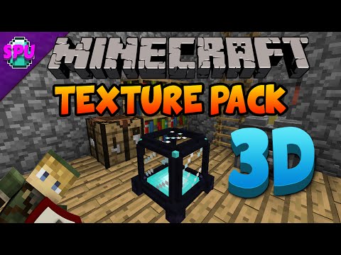 Default 3D Minecraft Texture Pack 1.8