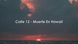 Muerte en Hawaii - Calle 13 [letra]