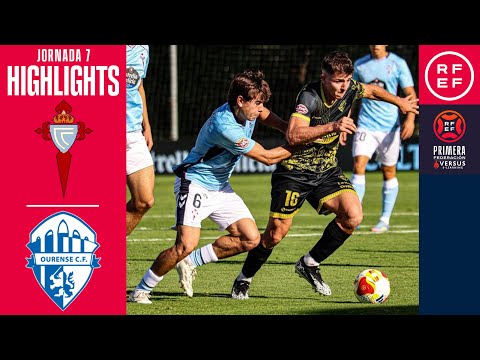 Resumen #PrimeraFederación | RC Celta Fortuna 0-0 Ourense CF | Jornada 7 | Temporada 2025/26