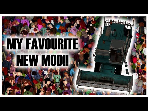 The Zombie Harvester Mod In Project Zomboid is OP!