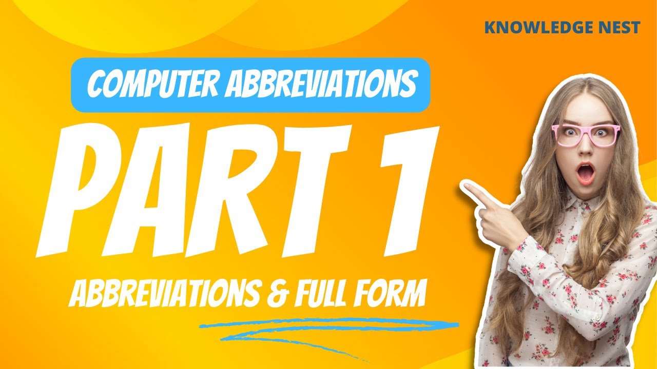 Essential Computer Abbreviations Explained | A Comprehensive Guide
