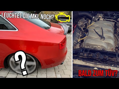 Ist das MKL PROBLEM GELÖST? 😱 WIEDER NEUE Schlappen für den S5? Ab zum TÜV?! Audi S5 4,2l V8 Projekt