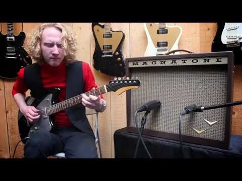 Magnatone Twilighter Stereo 22+22-Watt 2x12" Guitar Combo 2014 - Present - Brown image 9