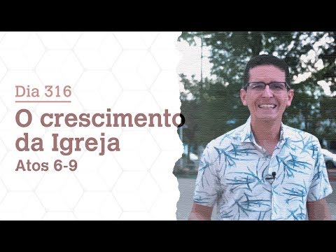 DIA 316 | O CRESCIMENTO DA IGREJA | ATOS 6-9 | BÍBLIA TODO DIA