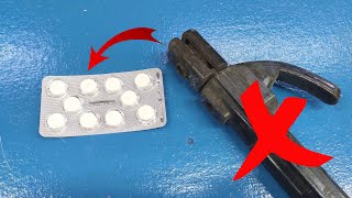 Welding will no longer be needed  I made an aspirin glue that is stronger than welding!!!