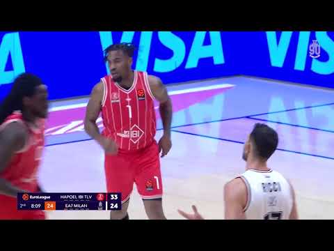 Hapoel Tel Aviv - Olimpia Milano Extended Highlights