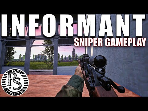 Sniper Informant WW2 Gameplay in Post Scriptum