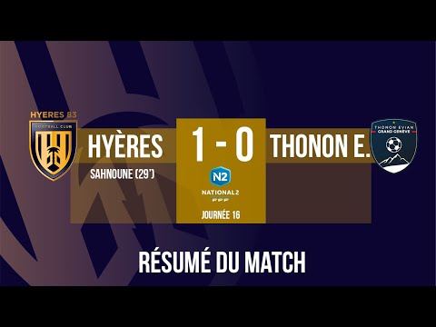 Hyères 83 FC - Thonon Evian FC : Résumé du match