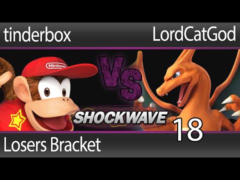 SW18 Smash 4 - tinderbox (Diddy) vs LordCatGod (Charizard) - Losers Bracket