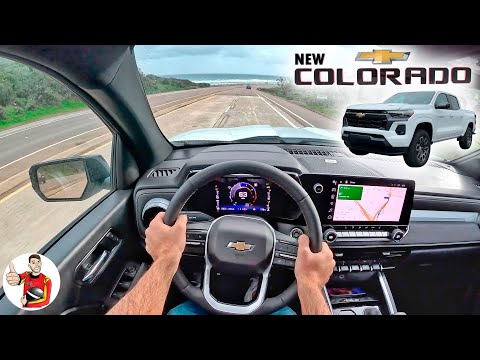 Thumbnail for The 2023 Chevy Colorado is a Huge Upgrade of Power, Tech, and Style (POV First Drive) by Chevrolet, video, Truck, Van, vide