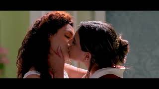Nia Sharma Hottest Lesbian Kissing Scene !!!