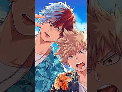 mha boys singing "hey lady drop it down"✨️ #mha #bnha #édit #viral #bakugo #todoroki #denki #deku #