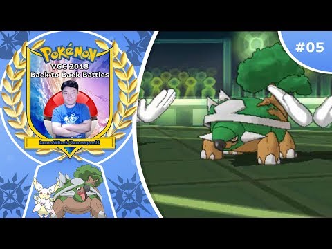 Pokémon Ultra Sun and Ultra Moon VGC 2018 Baek to Baek Battles - Episode 5: Torterra and Mega Audino