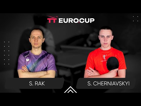 10:45 Serhii Rak - Serhii Cherniavskyi 26.06.2024 TT Euro.Cup Ukraine  Star. TABLE 4