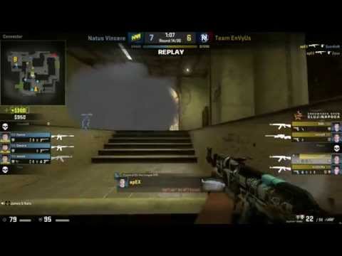 apEx' triple REPLAY - nV vs Na'Vi on cache - Dreamhack Cluj-Napoca CSGO Major 2015